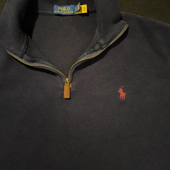 Polo Ralph Lauren Estate Rib Sweater Mens XL Dark Blue - Picture 2 of 7